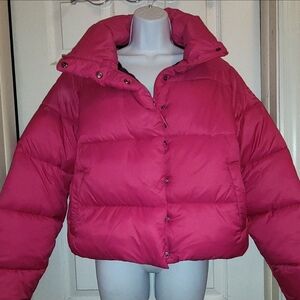 NWT Victoria's Secret Pink Puffer Jacket Size Small